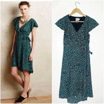 HD in Paris Anthropologie  Ruffled Wrap Dress Size 2 Photo 1