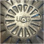 UGG ‎ Australia Suede Leather Shearling Toggle Boots Black Size US 6 Photo 3