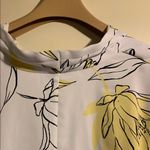 Alfani  White and Yellow Floral‎ Skirt Photo 4
