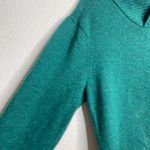 Timberland Women's Green High Neck Long Sleeve Sweater Pullover Stretch Size M Photo 1