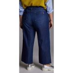 Pilcro Anthropologie The Annie Wide Leg Jean Dark Wash Size 31 Petite Photo 1