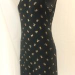 Ronni Nicole Vintage  Black Sheath Dress with Sparkly Pineapple Trim Photo 2