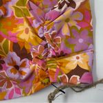 Stone Fox Swim LELE Bandeau Bikini Top Retro Pop Knot Detail Side Ruched Size M Photo 4