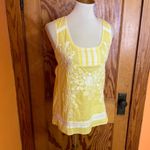 Miss Me  Embroidered Tank Top | Boho Lace Trim Sleeveless Blouse Photo 9