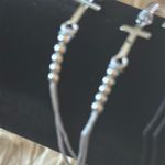 Cross Braided Bracelet Trio Perfect Stocking Stuffer Black Photo 2