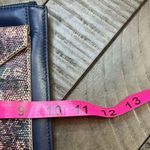 LOGO By Lori Goldstein LORI GOLDSTEIN -Snakeskin Print Envelope Clutch Purse - 100% Genuine Leather Photo 7