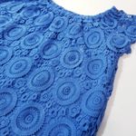 Southern Tide Blue Lace Off Shoulder Shift Dress Photo 7