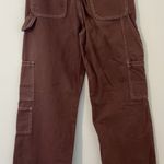 ZARA  denim Cargo Pants Photo 2