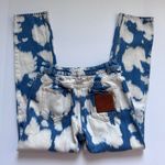 Burberry  Denim Slim Jeans in Blue and White Size 26 Photo 2