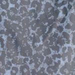 Zyia  Womens Leggings Pants Gray Blue Mid Rise Stretch Workout Leopard Print 4 Photo 1