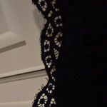 J.Crew black lace crewneck top, size 6 Photo 2