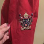 St. John  Sport by Marie Gray Red‎ Nautical Full Zip Blazer Size Small Photo 4