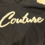 Juicy Couture  : Black Crop Hoodie size Medium Photo 1