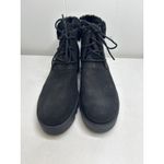 Eileen Fisher  Women's Kenille Shearling Trim Wedge Bootie in Black. 8.5 NWOT Photo 5