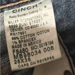 Cinch  Women's Distressed Blue Jeans 26 x 38 Photo 2