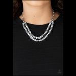 Paparazzi  ♥ May The FIERCE Be With You - Silver Necklace Photo 0