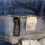 Divided Blue Jean Shorts Photo 2