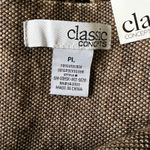 NWT Classic Concepts Mini Skirt Womens LP Brown Leopard Print Knit A Photo 3