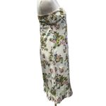 Vintage Y2K Ruth Strapless Floral Dress Womens 6 Garden wedding preppy coquette Green Photo 1