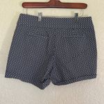 Soho  Apparel Blue White Diamond Shorts Cuffed Size 8 Everyday Shorts‎ Photo 5