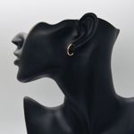 Maya Mini Gold Hoops Photo 1