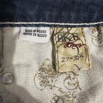 BKE Stella Boot Cut Stretch Jeans Rhinestones Distressed Whiskers Womens 27x31 Photo 8