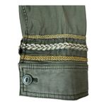 Free People  Extreme Cropped Military Jacket in moss green size medium Photo 5