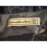 Abercrombie & Fitch Blue Bandana Print Shirt Dress Size XS Photo 3