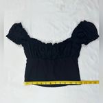 Princess Polly  Elouise Crop Top - Black - 2 Photo 11
