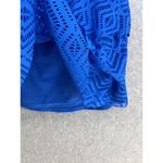 Island Escape Woman Women's Tankini Top Blue Size 6 Tiered Slightly padded Photo 4