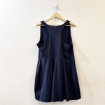 Reformation Women's Sleeveless Bella Ecomove Active Mini Dress Size 2X Navy Photo 4