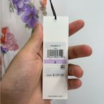 Calvin Klein  floral white Hydrangea High-Low wedding guest dinner Maxi Dress 6 Photo 8