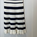 Free Assembly Women's Striped Navy and White Dress size small. NWT! Blue Photo 5