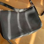 Coach Top Handle Pouch with Star Glitter in Mindnight Blue Crossgrain Leather Photo 8