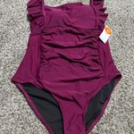 Unlisted Kate Kasin Bathing Suit for Women Tummy Control V Neck Wra. Photo 2