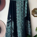 Talbots 100% silk wrap midi skirt Women’s SIZE 4 tropical vacation resort Photo 0