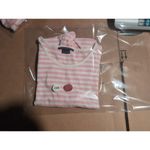 Ralph Lauren Sport Women's XL Tank, White Pink Striped, Sleeveless Pink Pony Top Photo 6