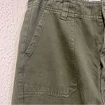 ZARA  Green Cotton High Waisted Cargo pants size 2 Photo 4