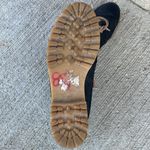 Etienne Aigner  Black Suede Ankle Boots Booties Womens Size 8.5 Narrow Photo 4