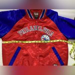 NFL Hardwood classics Philadelphia vintage bomber jacket medium Photo 10