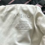 Anemos Striped Swimsuit NWOT cut out one tortoise piece womens Black (small) Photo 2