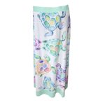 Cathy's Resortwear Women's Maxi Skirt with Colorful Sea Turtle Print (M) White Size M Photo 5