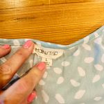 Main Strip  Light Green and White Patterned Blouse Photo 2