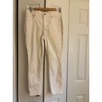 Ann Taylor Winter White Velvet Pants Jeans Size 8P – Luxurious Soft Fabric Photo 3