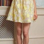 Sister Jane Womens Yellow Metallic Gloss Oversized Babydoll Mini Smock Dress Sm. Photo 1