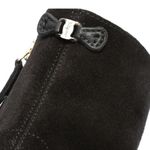 Salvatore Ferragamo CANARIA CROSTA ESPADRILLE WEDGE SUEDE BOOTIES SIZE 10.5 Photo 7