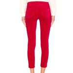 Rag and Bone  High Rise Skinny Pant in Fuschia Velvet, Size 25 Photo 1
