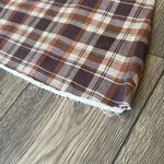 Free People  just float on by brown plaid super flared pants Photo 3