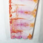 Crown & Ivy Crown Ivy Size 4 Pants Trendy Tulip Tie Dye Handmade Scalloped Pink Orange 218 Photo 5