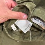 Reformation Utility Ankle Pants Army Green Surplus Fabric High Waist Womens 25 Photo 5